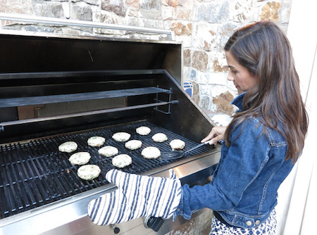 Recruit a friend to grill.