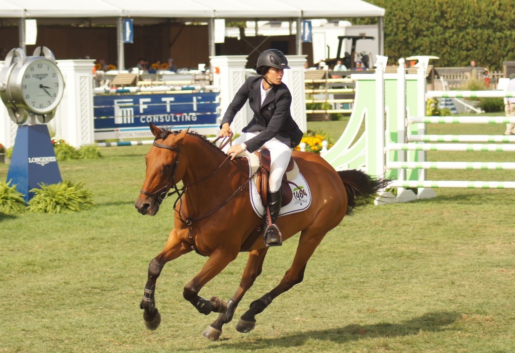 Tisbo and Roundthorn Madios competed just last weekend at The Hampton Classic Horse Show. Photo ©Erin Gilmore