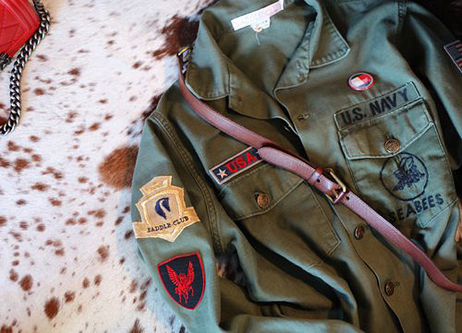 Saddle Club war horse jacket